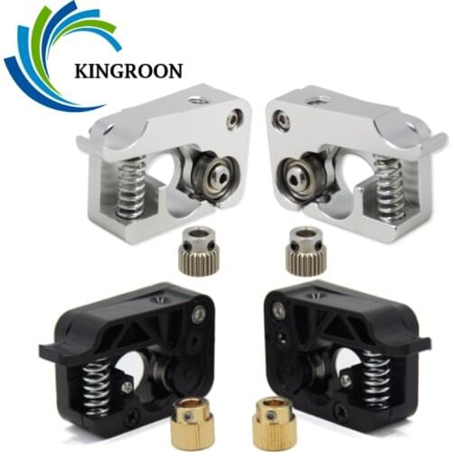 KINGROON MK10 Extruder Left Right Arm With 40 tooth Copper Gear Feed Extrusion 1.75mm 3D Printer Part mk10 Plastic Bowden Hotend