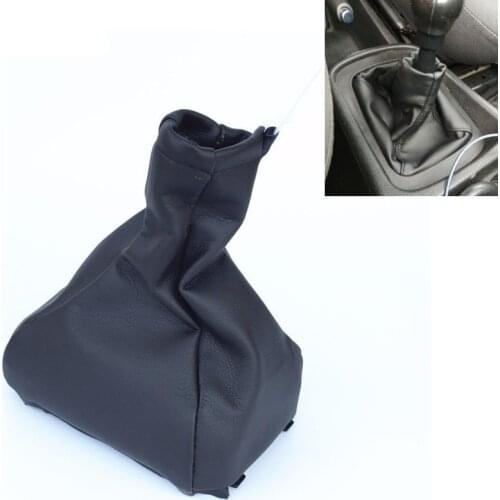 Leather Gear Shift Knob Gaiter Boot Cover For Opel Corsa B 93-00 Kadett E 84-93 Calibra 90-97 Vectra A 88-95 Astra F Vauxhall