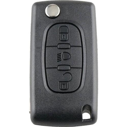 2019_New Car Flip Key Shell 3B Ce0523 For Citroen C4 C5 C6 C8 Remote Key Cover Fob Case Shell Cover Key Protector