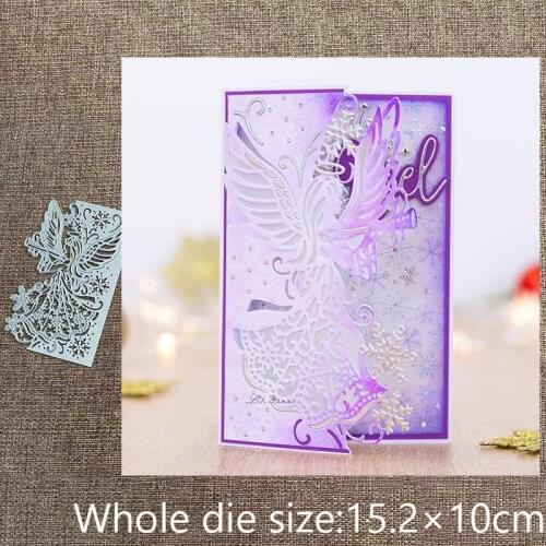 New Design Craft Metal stencil mold Cutting Dies Elegant Angel frame scrapbook die cuts Album Paper Card Craft Embossing