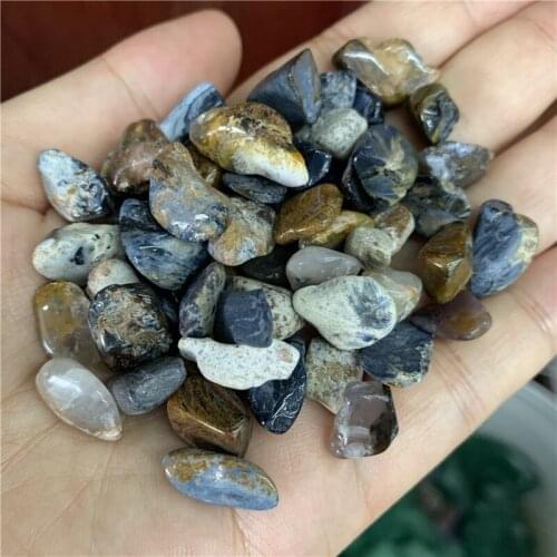 Natural Peter Stone crystal gravel Quartz Mineral Specime Healing Reiki Fish Tank Flowerpot home Decoration Energy
