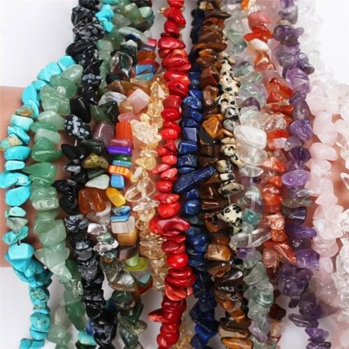 Freeform Chip Natural Stone Beads Opal Quartz For DIY Necklace Bracelet Jewelry Making Loose Fashion For Decoration