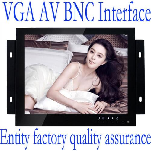 8 inch LCD industry Open Frame Industrial monitor/ metal monitor with VGA /AV/BNC