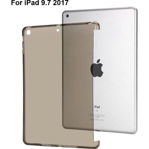 TPU anti-break Case for iPad 9.7 2017 Clear Transparent soft cover skin iPad9.7 2018 A1893 A1954 fundas can work with keyboard