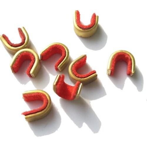 100PCS Archery Buckle Clips Copper Clips Positioning Arrows Points Bow String Position Hunting