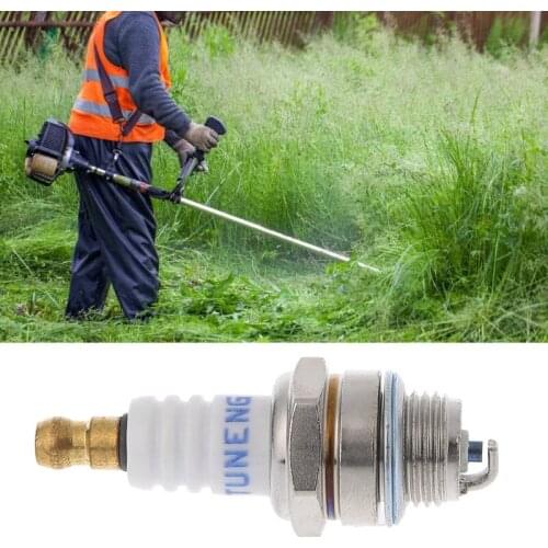 Lawn Mower Brush Cutter Spark Plug Garden Chainsaw Engine Accessory Replacement C5AC