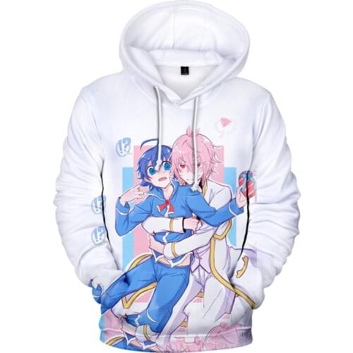 Harajuku Mairimashita Iruma kun Hoodies Sweatshirts Men/Women Long Sleeve Hoodie Fashion Adult/child Streetwear 3D Pullovers