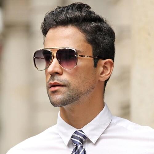 AOZE 2021 Vintage Oval Sunglasses Women Luxury Brand Designer Retro Sun Glasses For Men Driving Eyewear Lunette De Soleil UV400