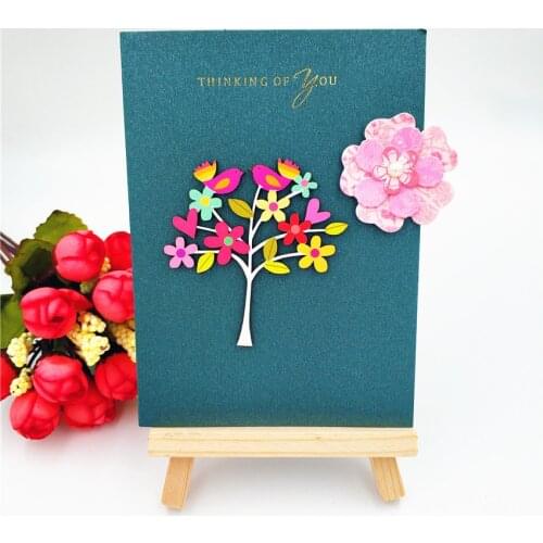 Die Cutting dies Bird tree metal craft paper die Scrapbooking/DIY Embossing mould Easter New Year