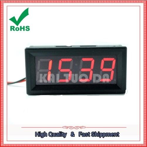 High Precision ds3231sn Chip Digital Clock Module LED Digital Tube Clock Car Temperature Voltage