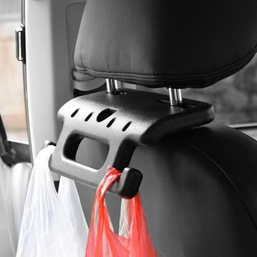1pc Car Headrest Hanger Hooks Safety Handrail Car Seat Back Hooks Car Seat Headrest Hanger Auto Interior Accessories