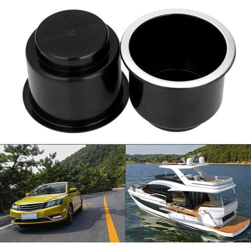 4pcs Recessed Drop In Plastic Cup Drink Holder Universal Drink Bottle Stand Container Cup Holder For Boat Car Marine