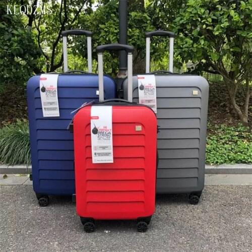KLQDZMS 20"25"29 inch ABS Suitcase on wheels Large Capacity Travel luggage trolley bag men women Cabin carry-ons luggage