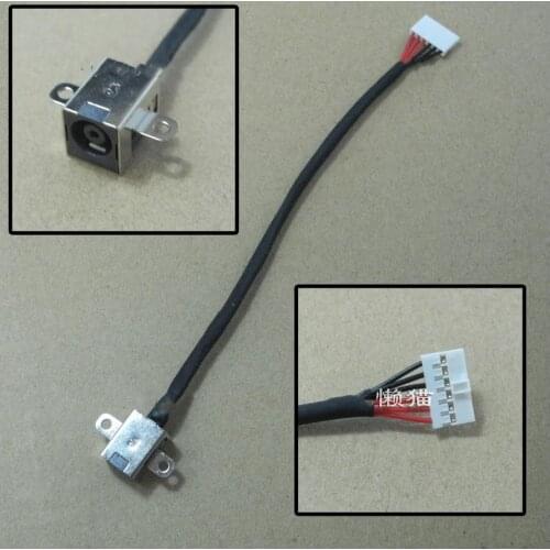Laptop DC Jack Cable DC Power Socket Charging Connector Port Wire Cord For LG A550