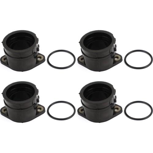Artudatech Carburetor Intake Boots Carb Holder Fit for Kawasaki ZRX ZR 400 1994-2008 16065-1297 Motorcycle Accessories Parts