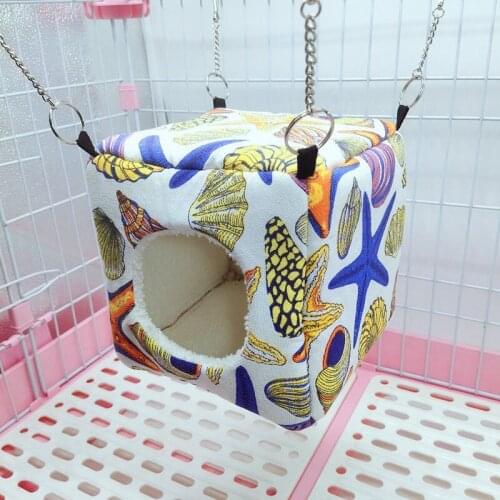 Parrot Cage Warm Winter Small Pet Cave Mini Cotton Cage Hanging Bird Nest Bed House Pet Products Bird Supplies