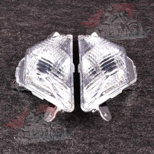 Motorcycle Front Turn Signals Cover For Kawasaki Ninja ZX6R ZX-636 2013 2014 13 14 Indicator Lamp Blinker Lens