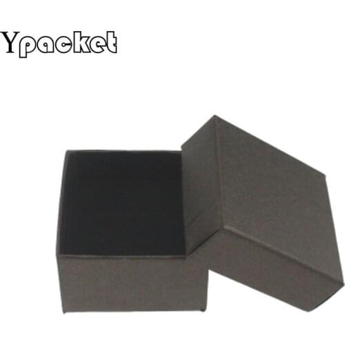 Cheap 8 Colors 5*5*3cm Jewelry Ring Earring Watch Necklace Small Blue Carton Present Gift Box Case 100pcs/Lot