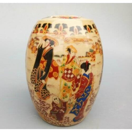 Very Good Chinese Old Porcelain Handwork Painting Belle Pot