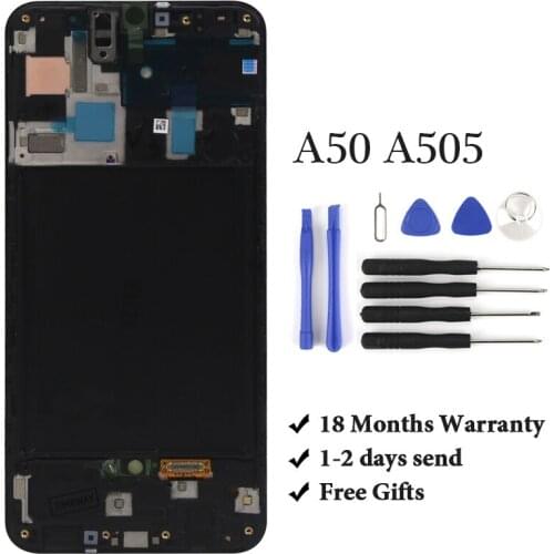 OEM For Samsung A50 SM-A505FN/DS A505F/DS A505 LCD Display Touch Screen Digitizer Assembly For Samsung A50 LCD