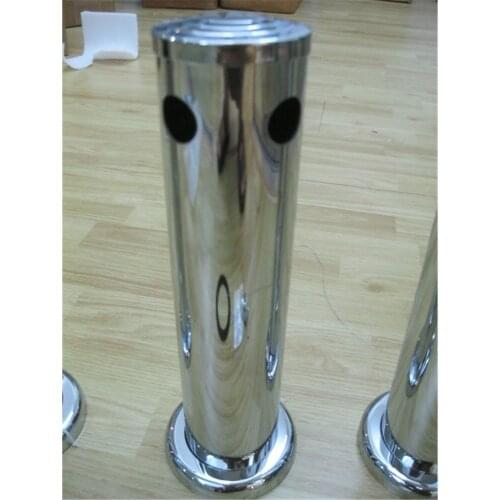 3" Stainless Steel Adjustable Draft Beer Kegerator Tower Two Holes Beer Dispenser Tool Homebrew Beer Brewing