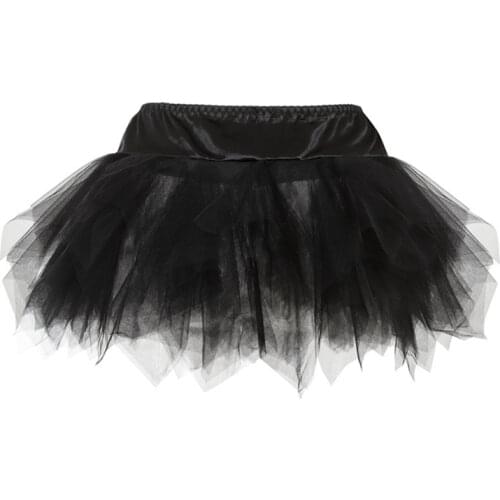 Corset Skirt Women Mini TuTu Skirt Plus Size Lingerie S-6XL