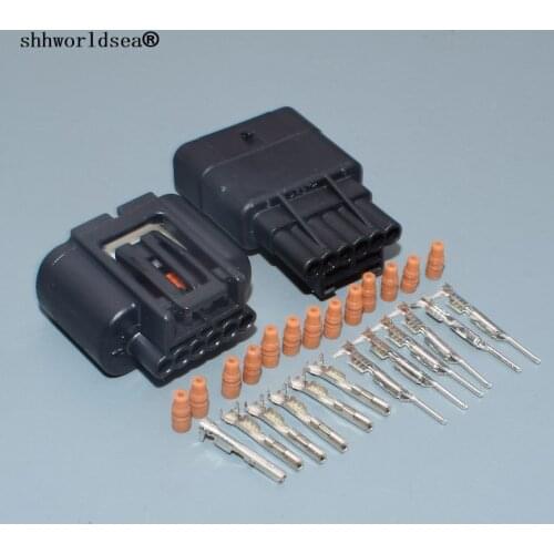 Shhworldsea Female Male 6 Pin 0.6mm Electrical Accelerator Pedal Sensor Connector Auto Plug For Honda Acura Nissan 7287-1380-30