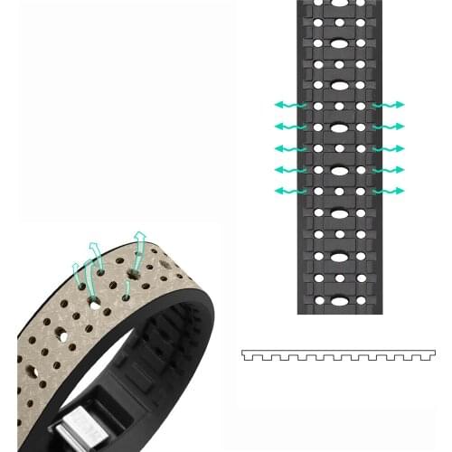 Replacement Wristband watch band strap watch bracelet belt Genuine Leather TPU stainless steel buckle For Fitbit Alta HR tracker