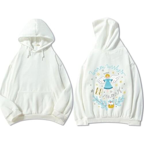 Sweatshirt with A Hood Printing Tracksuit Womens Letters Hoodies Sweatshirt Autumn Women warm Hoodie Female Pink Sudadera Mujer