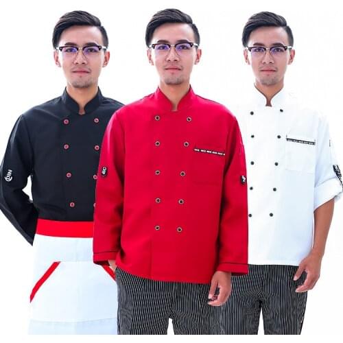 Chef Uniforms Food Service Restaurant Kitchen Workwear Women Men Short Sleeve Double Breasted Catering Jackets Tooling Uniform