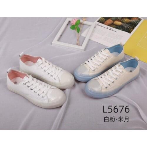 Spring New Shoes Women Pu Leather White Shoes Sneakers Vulcanize 2021 New Student Flat Sneakers Casual Shoes Comfortable