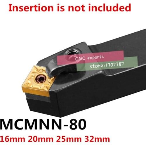 1PCS MCMNN1616H12 MCMNN2020K12 MCMNN2525M12 MCMNN3232P12 MCMNN2525M16 MCMNN3232P16 MCMNN3232P19 -80 Lathe cutting tools