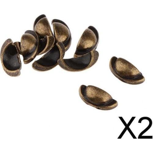 2x1/6 Dollhouse Miniature Furniture Drawer Door Handle Accessory Bronze