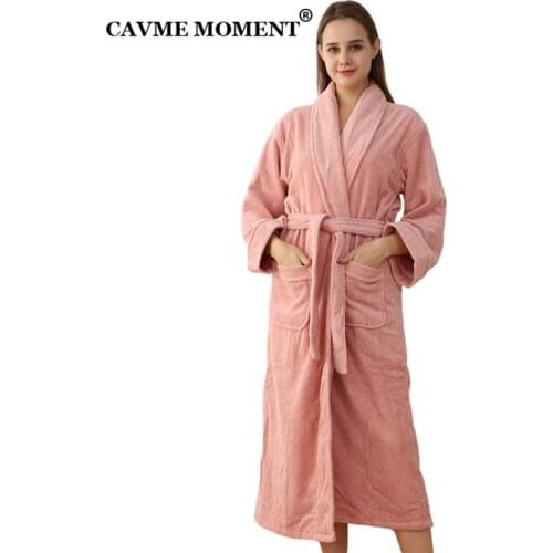 Женские махровые халаты CAVME MOMENT China At AliExpress