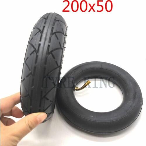 Good Quality 200X50 Inner Tube Outer Tyre 8" X 2" Tire for Electric Gas Scooter & Electric Scooter Wheelchair Wheel Accessories
