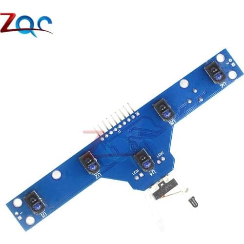 5 Channel IR Infrared Detector Tracking Line Obstacle Avoidance Sensor Module For Smart Car Robot Diy Kit