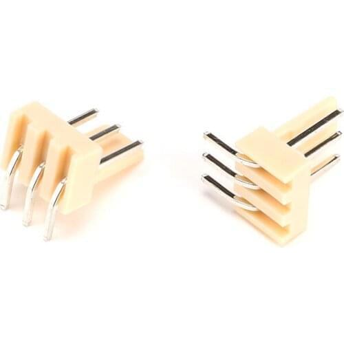 20pcsKF2510 connector curved needle socket curved needle rubber shell reed combination 2/3/4/5/6/8-12P pitch 2.54mm plug-in type