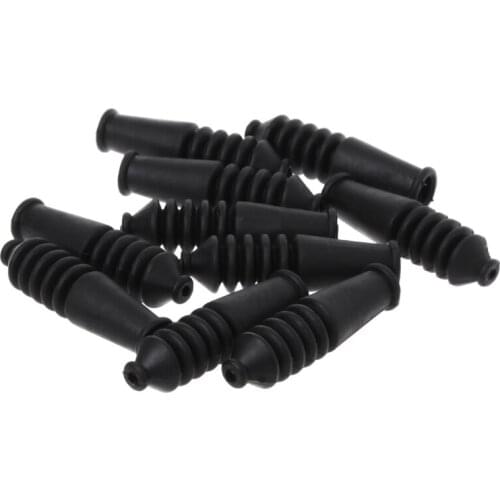 10pcs Bicycle Brake Cable Tail Cap End Protector Cover Cycling Bike Accessories