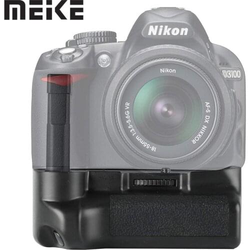 MeiKe MK-D3100 Vertical Battery Grip Holder for Nikon D3100 D3200 DSLR Camera Work with EN-EL 14 Battery