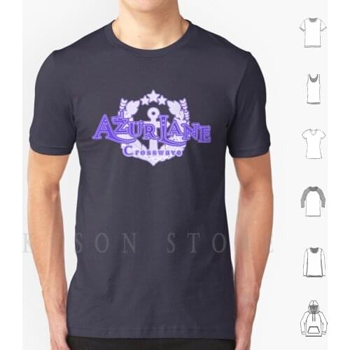 Azur Lane / Lavender T Shirt Men Cotton Azur Azur Lane Haruna Azur Lane Haruna Azur Lane Azur Lane Logo