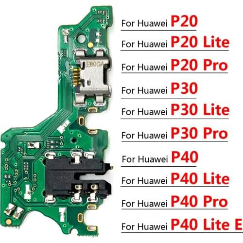 Charging Dock Port USB Charger Connector Plug Board Flex For Huawei P10 Plus P20 Pro P30 P9 P8 lite 2017 P40 Pro Lite Plus