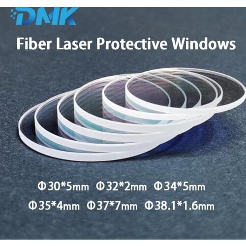 D30 Series Fiber Laser Lens Optial Protective Windows Cnc Glass For Wsx Precitec Cutting Head 30*5/32*2/ 34*5/37*7
