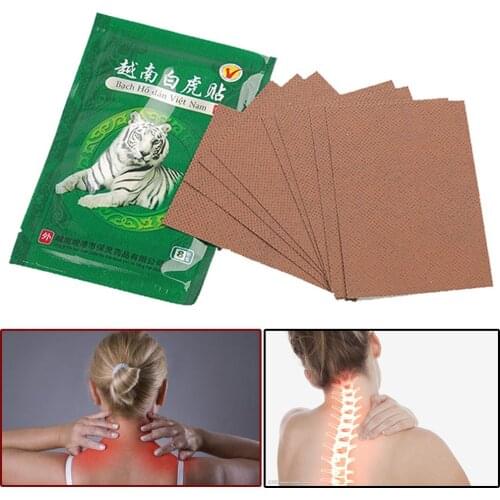 80pcs/lot Tiger Balm Medical Patch Drug Plasters For Joint Pain Neck sparadra Knee Joint Patch Pain Relieving