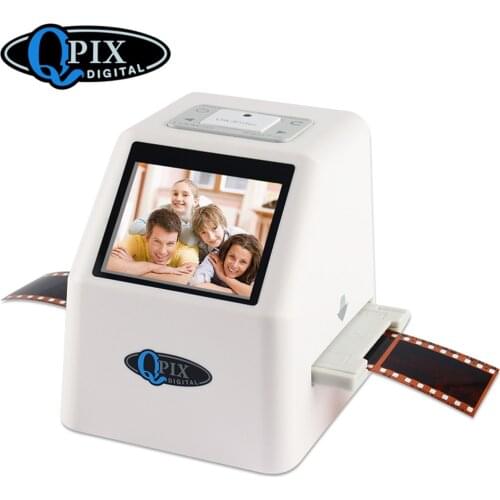 Portable 35mm Negative Slide Scanner Film Scanner Resolution 22 Mega Pixels 110 135 126KPK Digital Film Converter with 2.4"LCD