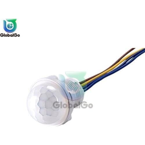 Led Sensitive Adjustable white Infrared Light Motion Sensor Time Delay Home Lighting PIR Switch