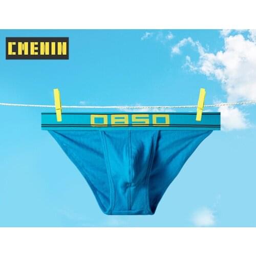 New Brand Cotton Jockstrap Underwear Man Brief Low Waist Slip Gay Sexy Mens Panties Briefs Men Underpants Homme BS3133