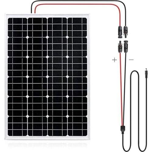 1pc DC5521 Solar Panel Connector Solar Inverter Connector Solar Power 0.5M B36B