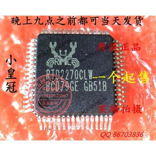 1Pieces New Original RTD2270CLW-CG RTD2270CLW QFP64 In Stock Real Picture
