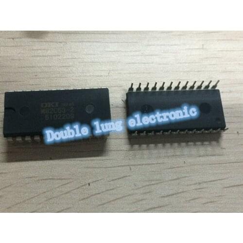 10PCS/LOT NEW MSM82C53-2 M82C53-2 DIP24 CMOS PROGRAMMABLE INTERVAL TIMER