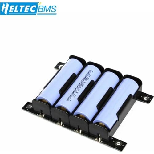 1S 21700 Battery Holder 21700 Battery Pack 21700 Storage Box 4.2 Lithium Battery Case Power Wall DIY 4.2v Power Bank Holder 1S4P